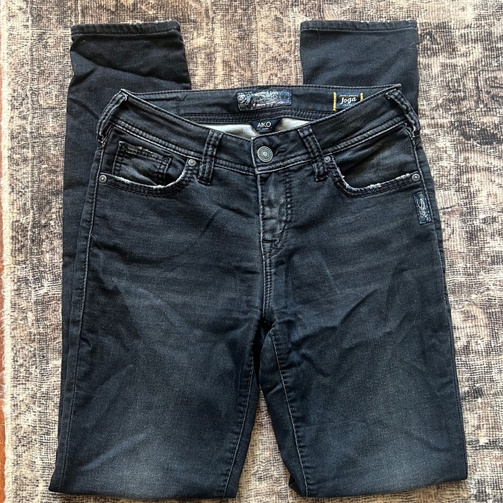 Silver jeans